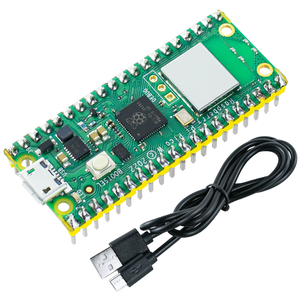 LAFVIN Raspberry Pi Pico W Wireless LAN WiFi RP2040 Dual-core Microcontroller Developer Board พร้อมส