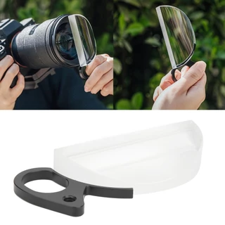 Andoer-th 80 มม. กล้องเลนส์ Prism Optical Handheld Effect Effect Filter Half Moon Photography อุปกรณ์เสริมสำหรับการถ่ายภาพบุคคล