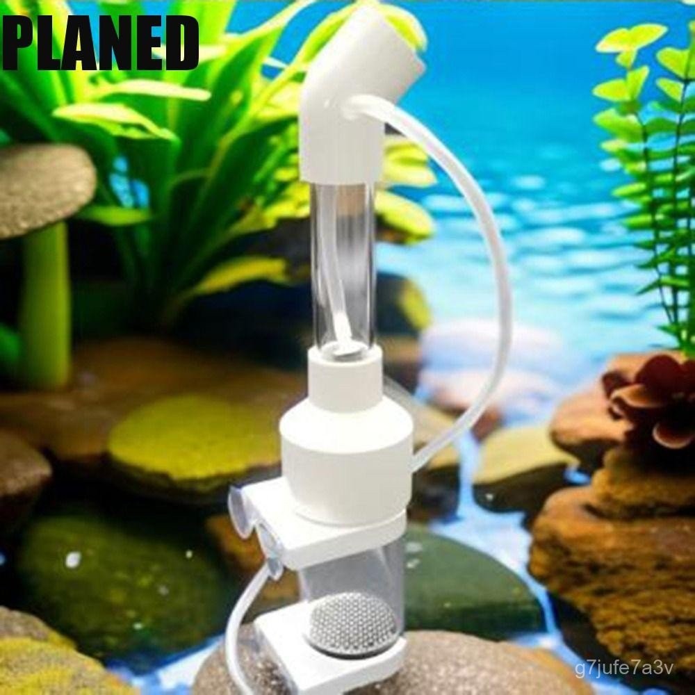 PLANED Fish Egg Incubator, Plastic White Cichlid Tumbler Hatchery, Ornamental Fish Simulate Natural 