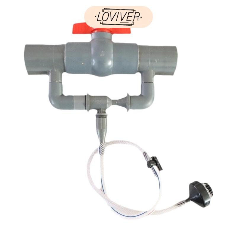 LOVIVER ชลประทาน Venturi ปุ๋ยหัวฉีดอุปกรณ์ Venturi ปุ๋ยการเกษตรชลประทานอุปกรณ์ผสมหัวฉีดสําหรับสวน