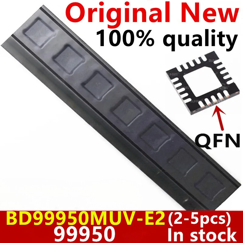 (2-5 ชิ้น) 100% ใหม่ BD99950MUV-E2 BD99950 99950 QFN-20 ชิปเซ็ต