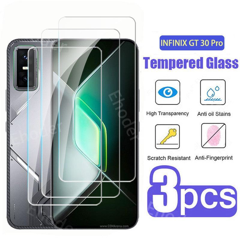 1-3 ชิ้นกระจกนิรภัยสําหรับ Infinix GT 50 Pro GT30Pro 5G 2026 ป้องกันหน้าจอสําหรับ GT50Pro GT30 30Pro X6891 X6873 ฟิล์มป้องกัน