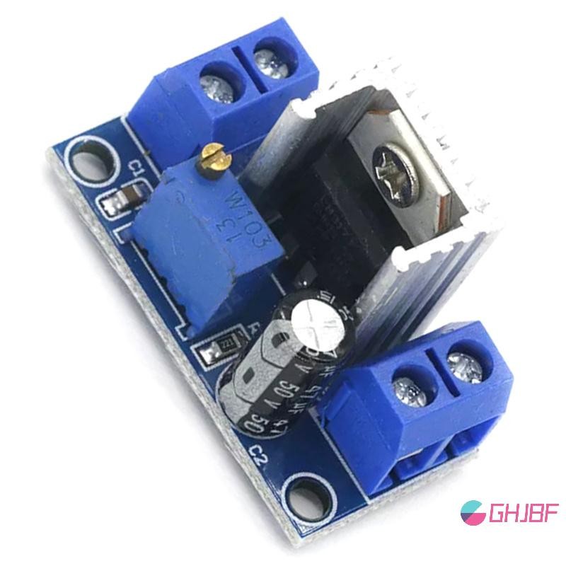 GHJBF] LM317-necker Step Down Circuit Board Module Linear Regulator LM317 ตัวควบคุมแรงดันไฟฟ้าแบบปรั