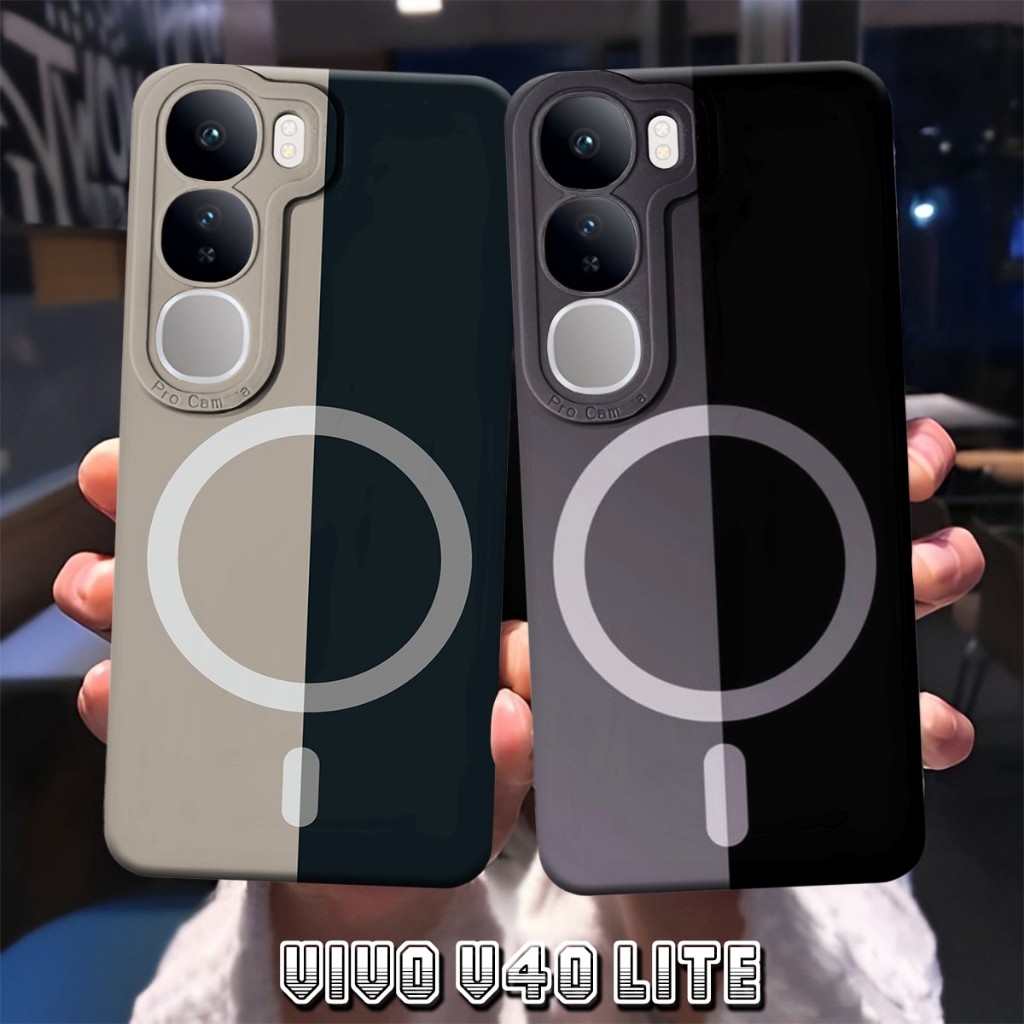 HP Vivo V40 Lite / V40 / V40 Pro - เคส Procamera Softcase 2024 สําหรับ Vivo V40 Lite Motif สําหรับผู