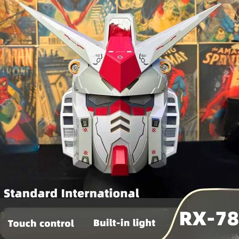 มาตรฐาน InternationalGUNDAM RX-78-2 Light-Up Helmet Display - สันทนาการที่สมบูรณ์แบบของต้นฉบับกันดั้