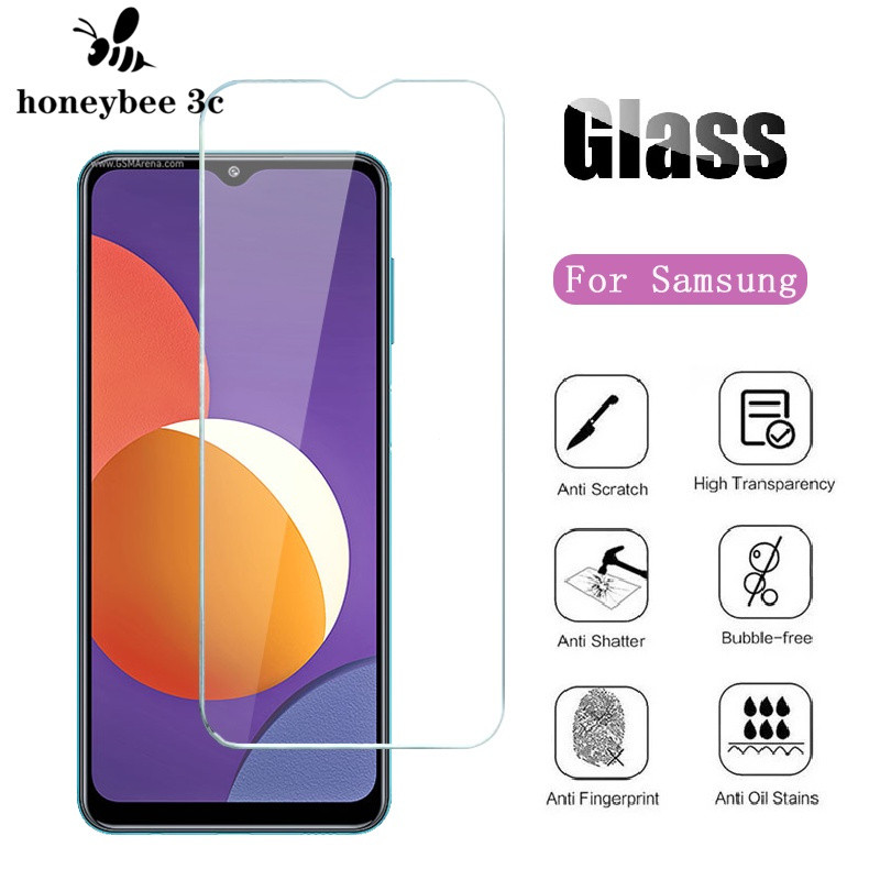 สำหรับ Samsung Galaxy M22 M23 M53 M33 M13 M12 M52 M31 M51 M32 M31s M32 M62 ฟิล์มกันรอยหน้าจอกระจกเทมเปอร์ VRIT