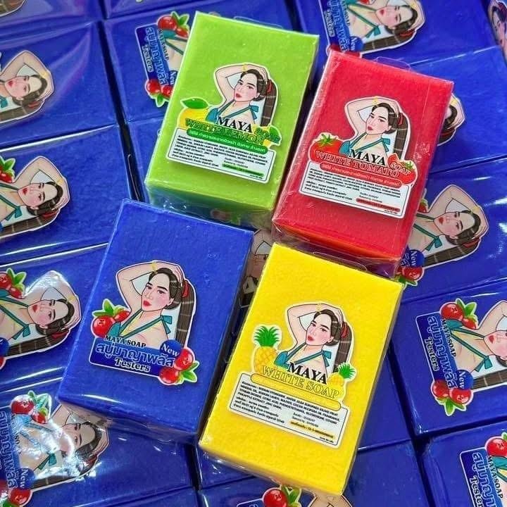 สบู่มาญา  #MAYA สบู่มายา มี 4 สูตร ราคาต่อ 1 ก้อน