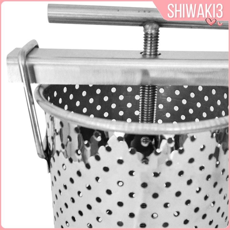 [ชิวากิ3] คู่มือคั้นน้ําผลไม้กดบาร์เรลน้ําผึ้งกดดูดฐานมั่นคงเครื่องมือในครัวเรือน304สแตนเลสสําหรับห้องครัวกลางแจ้งบ้าน - รูปที่ 5