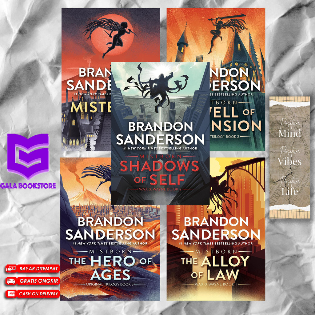 Mistborn (ชุด 7 เล่ม) The Final Empire | บ่อน้ําของ Ascension By Brandon Sanderson