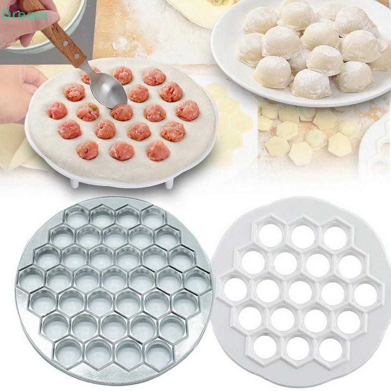 <Dream>Dumpling MouldพลาสติกRavioli Makerอุปกรณ์ครัวRavioli Maker DumplingsMakerลดราคา