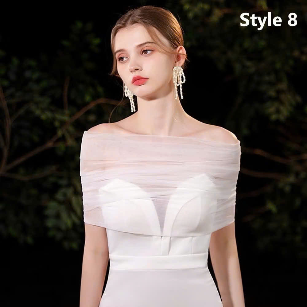 WEDDING DRESS STYLING Gown, MULTI-FUNCTIONAL DRESS SLEEVES ข้อเสนอจํากัด