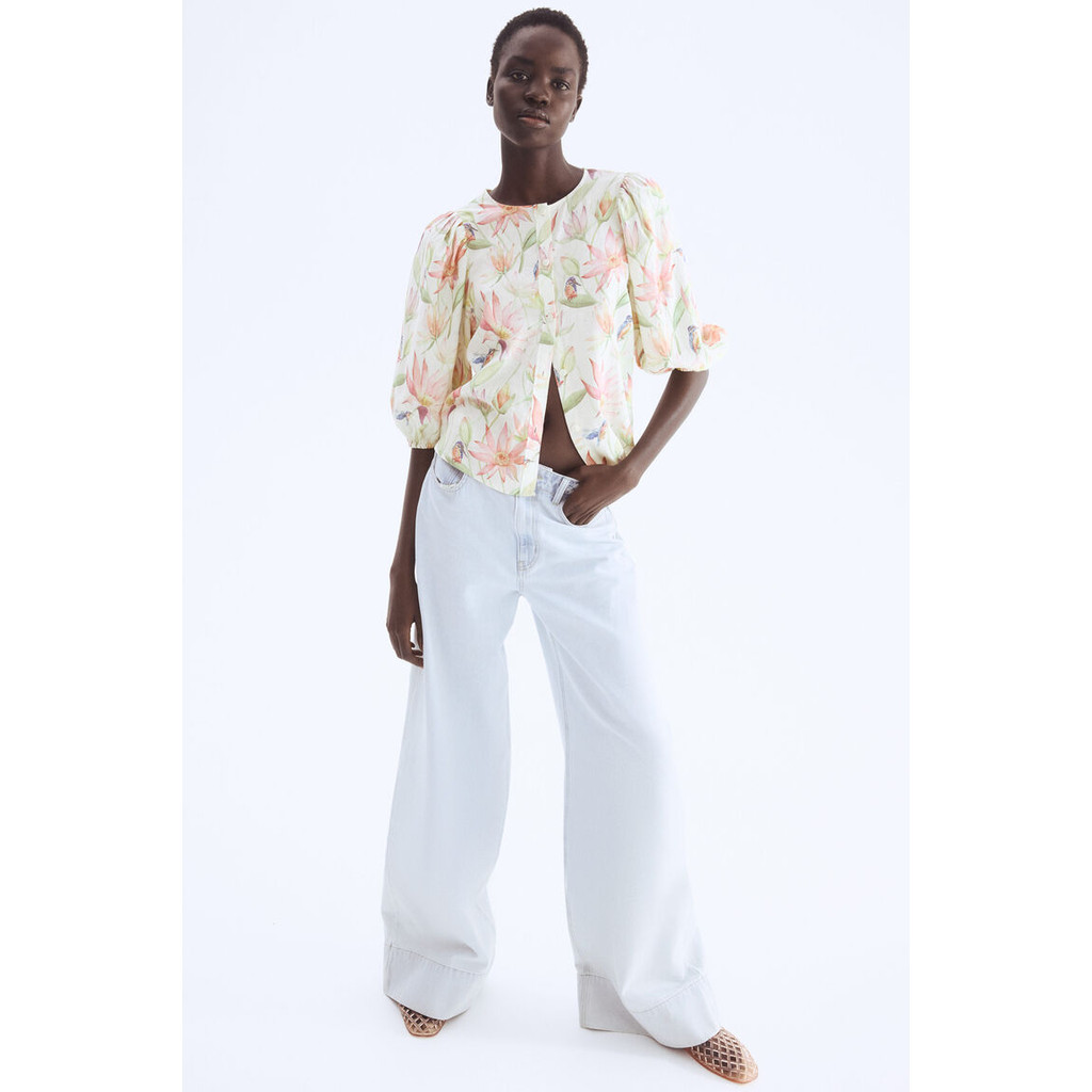 H&M(เอชแอนด์เอ็ม) เสื้อเบลาส์ ผู้หญิง 1256527_5