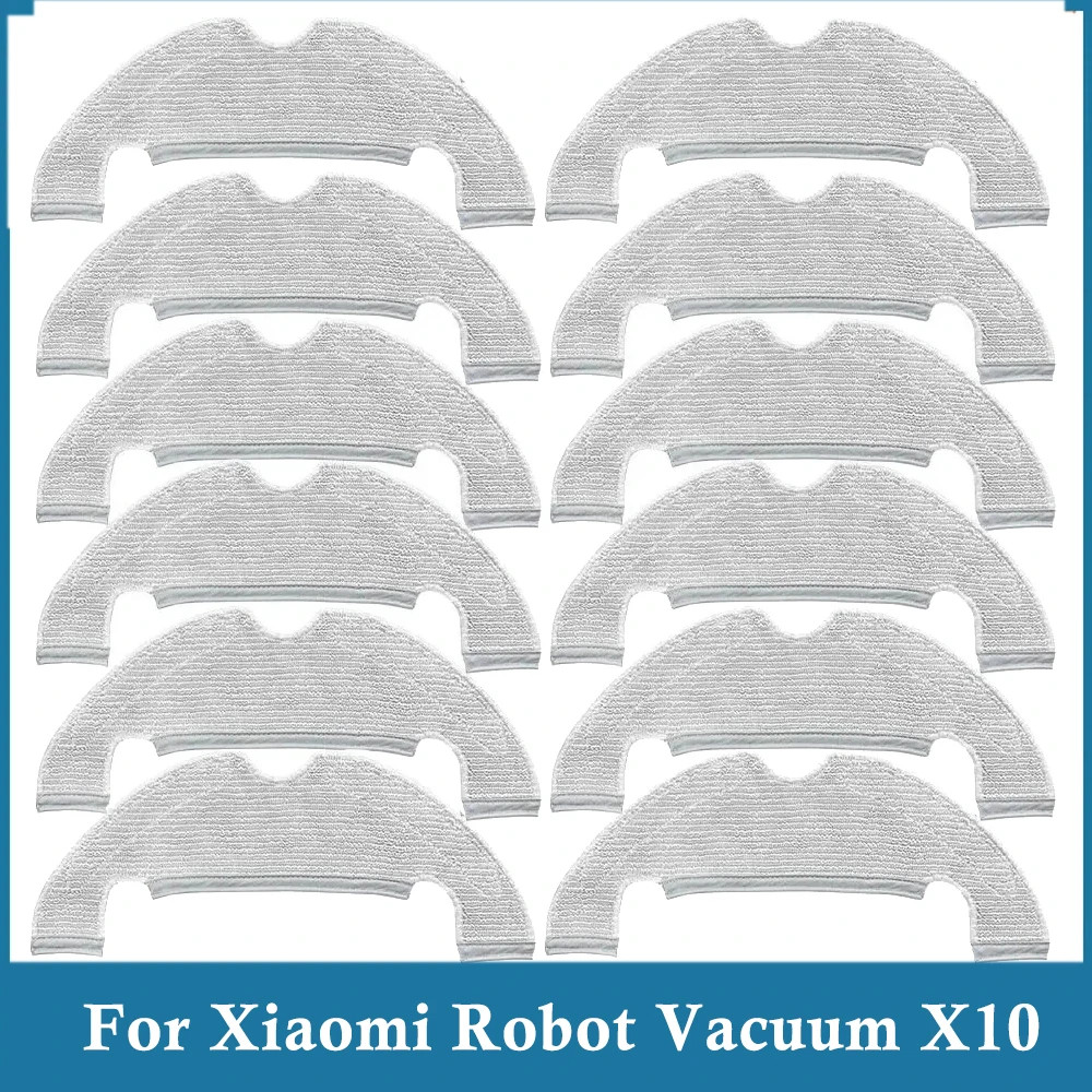 Xiaomi หุ่นยนต์ดูดฝุ่น X10 สําหรับ Dreame Z10 Pro D10 Plus D10s Plus ผ้าเช็ดทําความสะอาด Rags mop