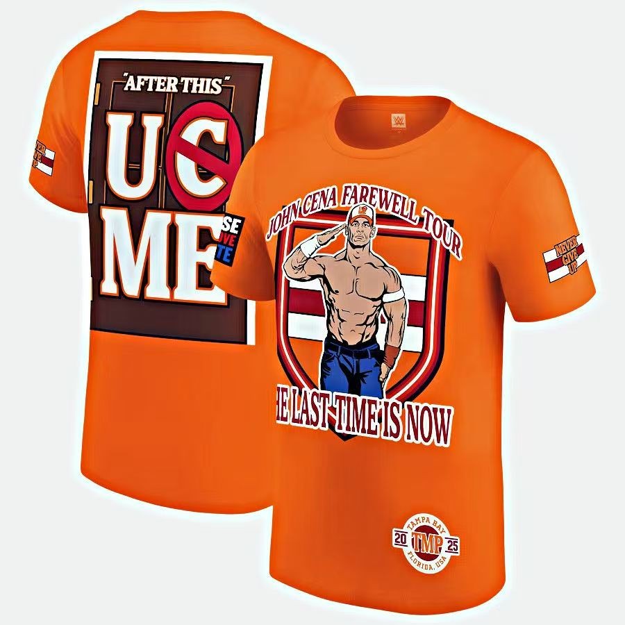 เสื้อยืด WWE John Cebanopolis แบบพิมพ์ลายคอนเสิร์ต สำหรับแฟนคลับ WWE