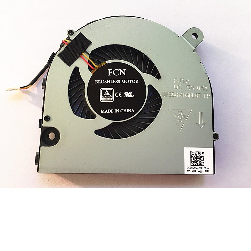 พัดลมระบายความร้อน CPU ใหม่สําหรับ ACER Aspire VX15 VX5-591 VX5-591G VX5-591G-75RM พัดลมแล็ปท็อป DFS
