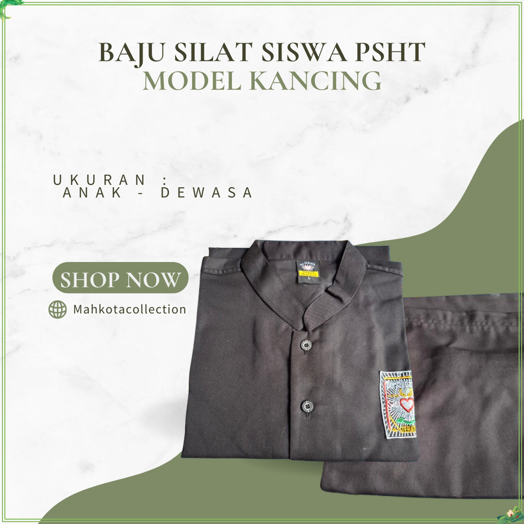 PSHT Student Sacred - PSHT Student Sacred - PSHT Uniform - PSHT Silat Clothes - PSHT Silat Uniform -