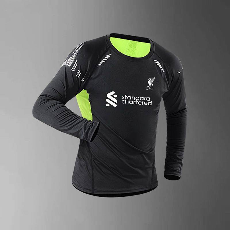 Hot Selling Sports Training Long Sleeve Men's High Elasticity Quick-Drying Tights Base Football Work