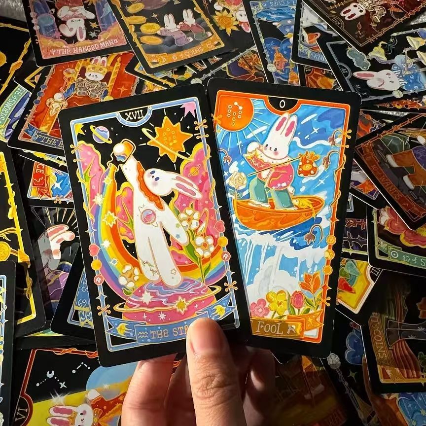 ✨[คลังสินค้าพร้อม Uno ยักษ์] ไพ่ทาโรต์ยักษ์ ไพ่ทาโรต์ ไพ่ทาโรต์ของแท้ Galaxy Dream ไพ่ทาโรต์ luo การ