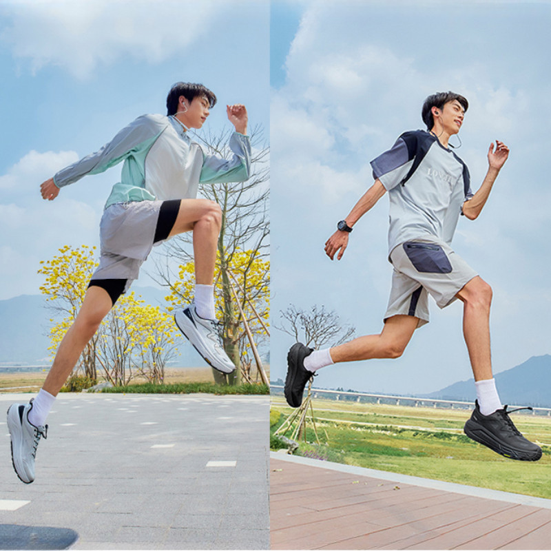 CAMEL CROWN รองเท้าวิ่งกันลื่นสำหรับผู้ชาย รองเท้ากีฬาดูดซับแรงกระแทกและทนต่อการสึกหรอ - รูปที่ 5