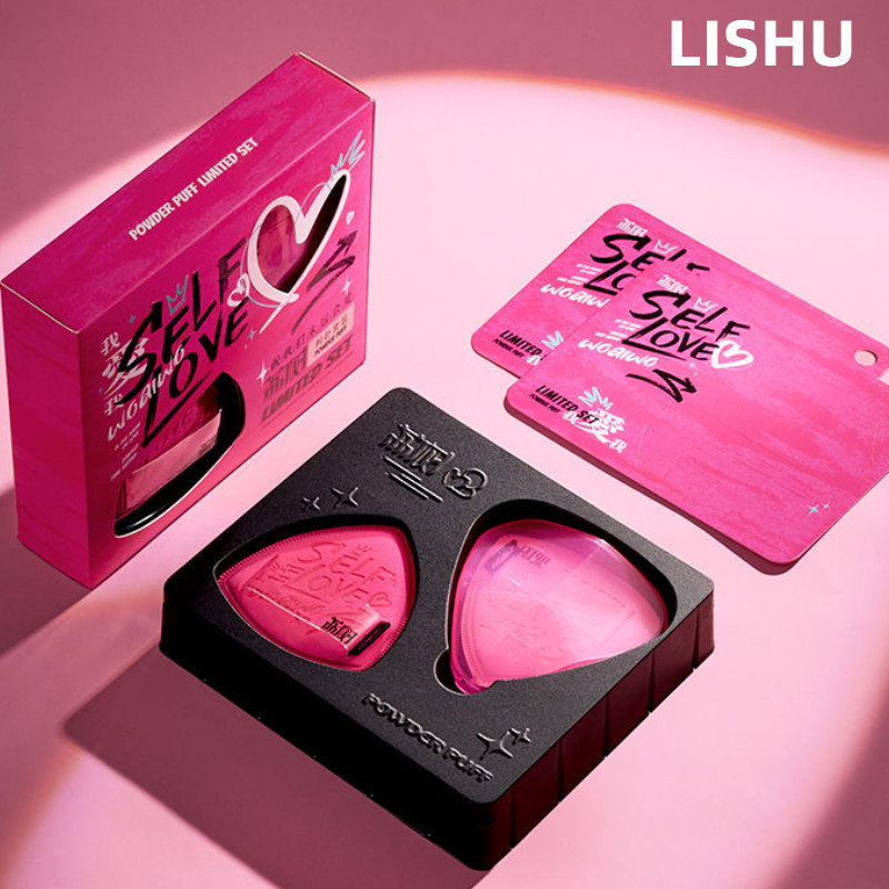 LISHU ชุดแป้งพัฟ "I Love You" Series ใช้เปียกและแห้ง