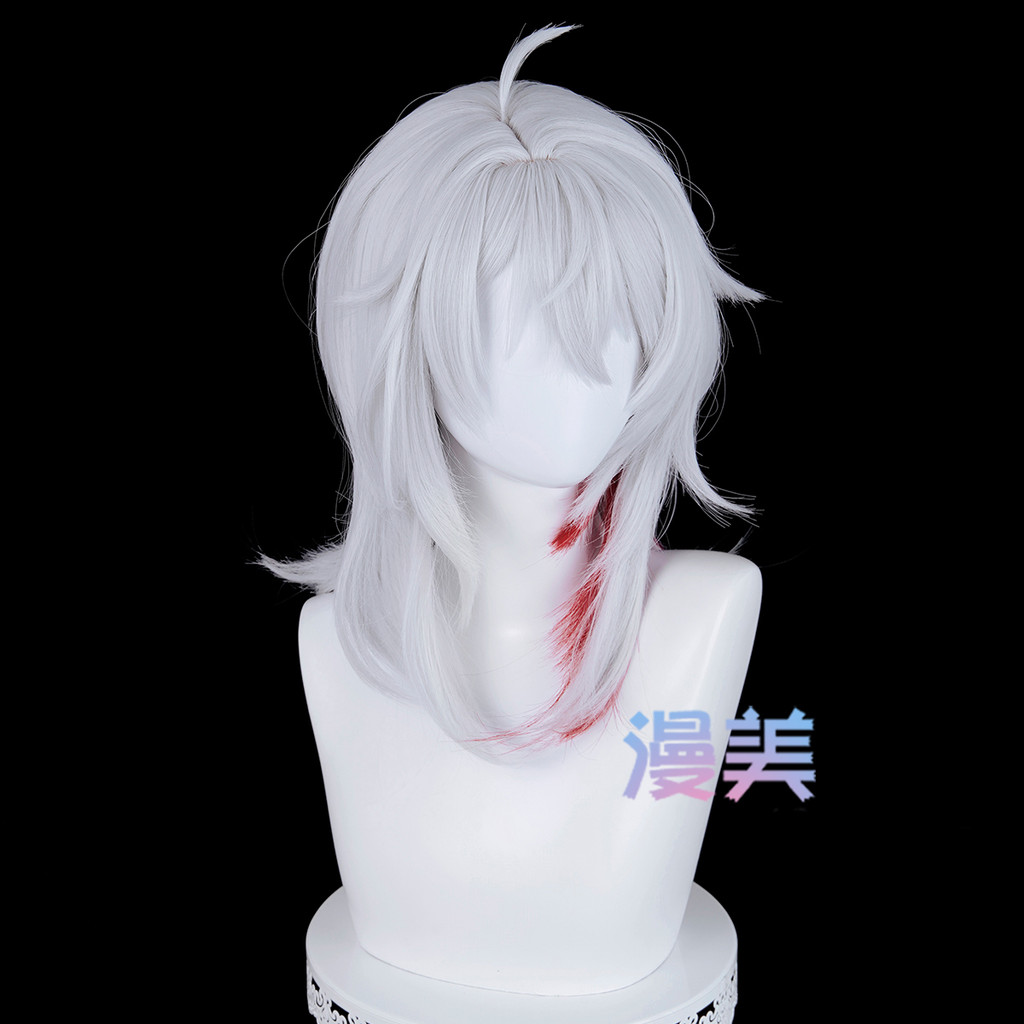 【Manmei】Wuthering Waves Zani Cosplay Wig 48cm Long Heat-Resistant Synthetic Hair - รูปที่ 2