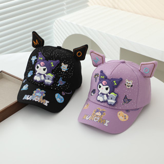 เด็กหมวกสาวหมวกคุโรมิเวอร์ชั่นเกาหลีสไตล์ใหม่แฟชั่นการ์ตูนน่…