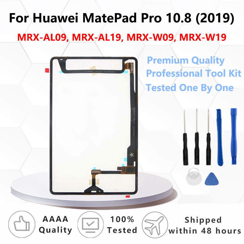 ใหม่สําหรับ Huawei MatePad Pro 10.8 2019 MRX-W09 MRX-W19 MRX-AL19 MRX-AL09 LCD ด้านนอกหน้าจอสัมผัส G