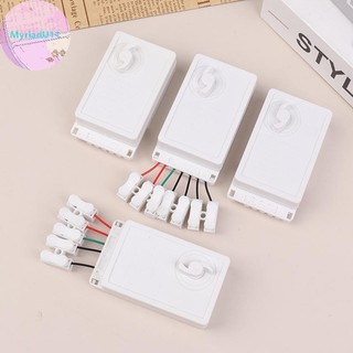 MyriadU LED String Dimmer EK-04 2/4-Way 8 Function Knob/Solder-Free Type Push Button Type Light Adjustment Controller TH