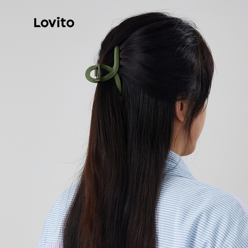 Lovito مشبك شعر أساسي كاجوال L004003 — صورة 3