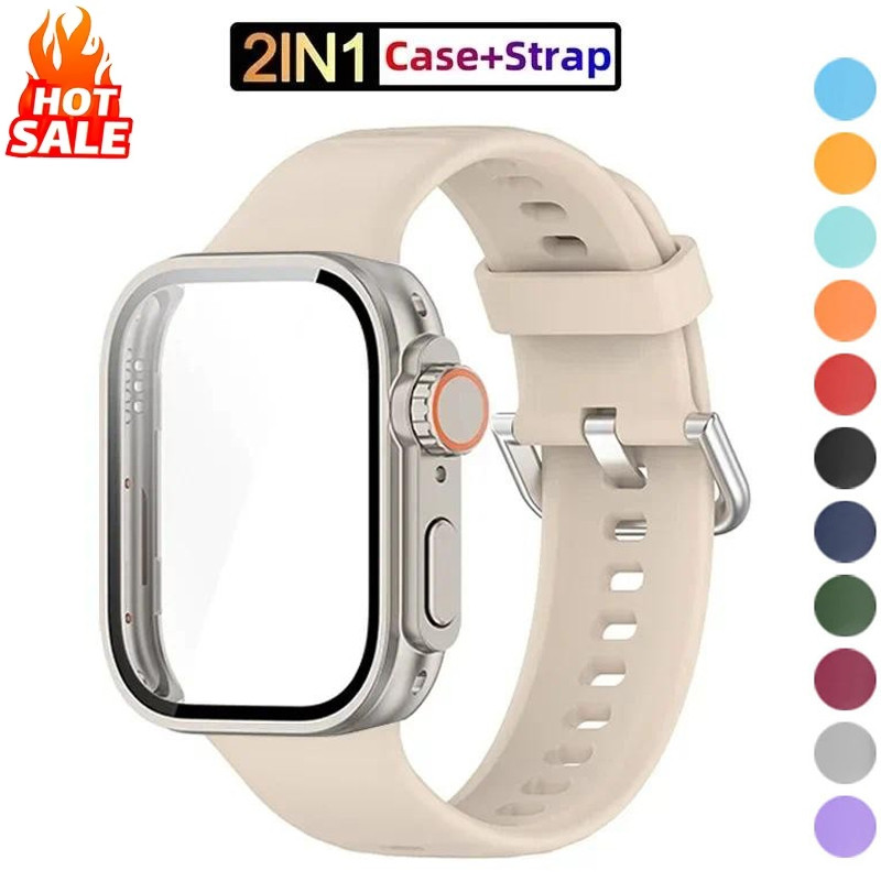 ฝาครอบ PC + สายซิลิโคนสําหรับ Huawei Watch Fit 4 pro/4/3 สายรัดอัพเกรด Ultra Case พร้อมป้องกันหน้าจอผู้หญิงผู้ชาย Watchband สําหรับ Huawei Fit 3/4/4 pro อุปกรณ์ป้องกัน