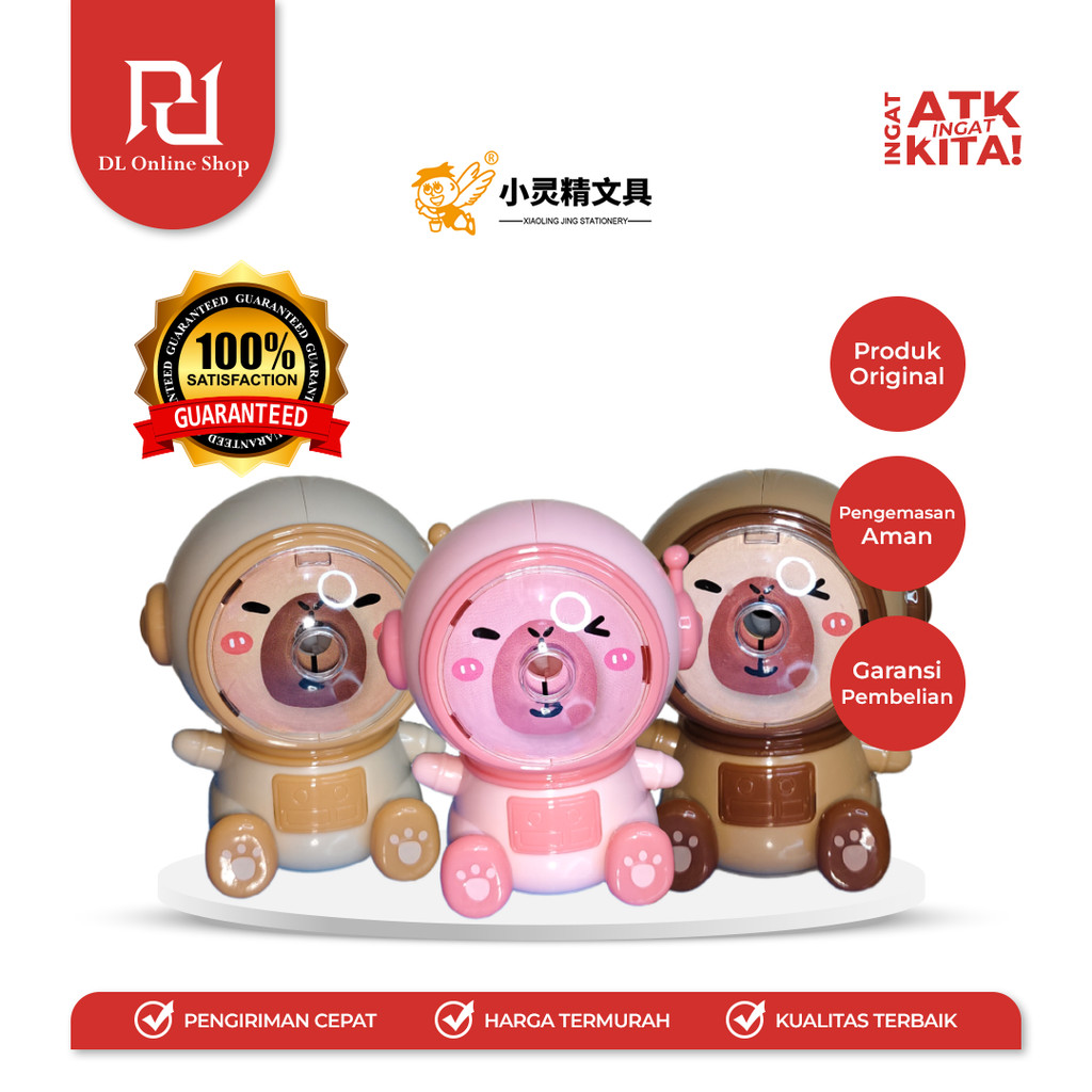 XIAOLINGJING SPACE CAPYBARA 18148 TABLE SHARPENER (1PC)