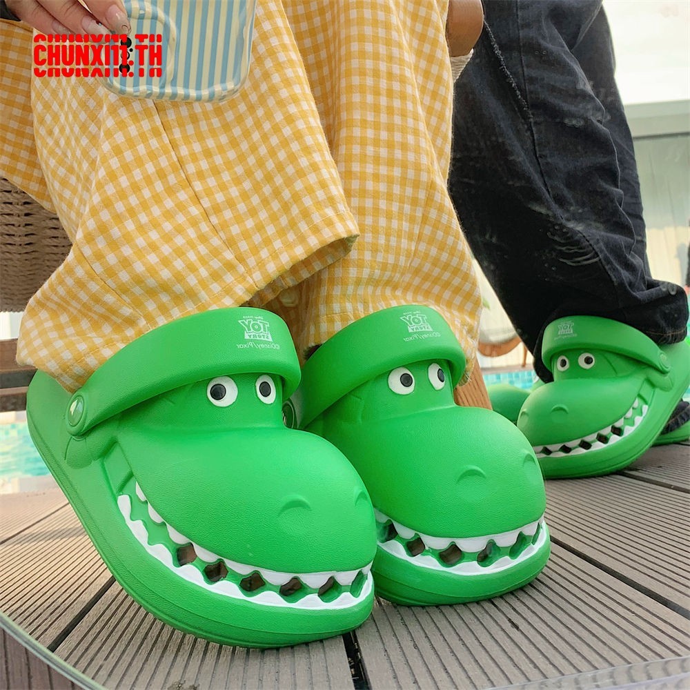 Xitiao2025 Summer Hug Dragon Baotou Hole Shoes Ladies Toy Story