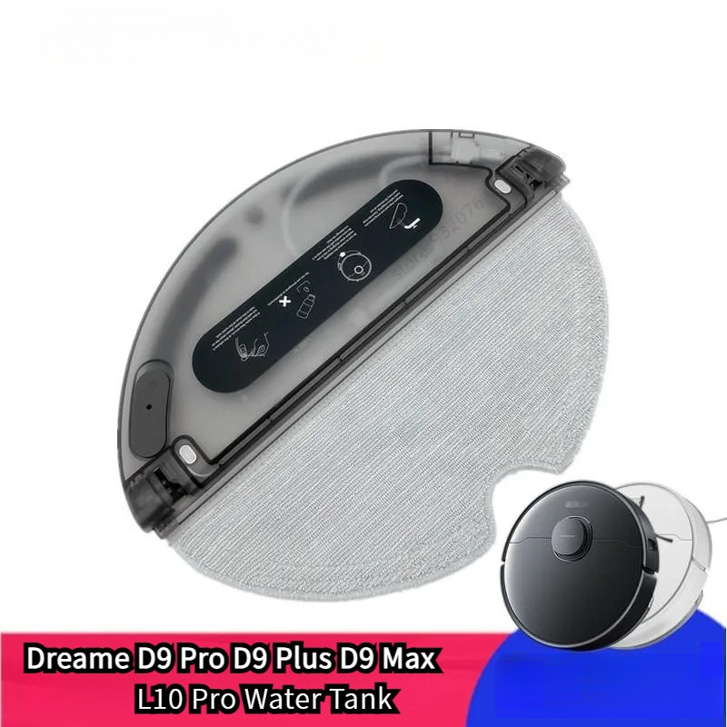 Water Tank for Dreame D9 Pro D9 Plus D9 Max L10 Pro Finder RLS3 Vacuum Cleaner Cleaning Cloth Mop Re