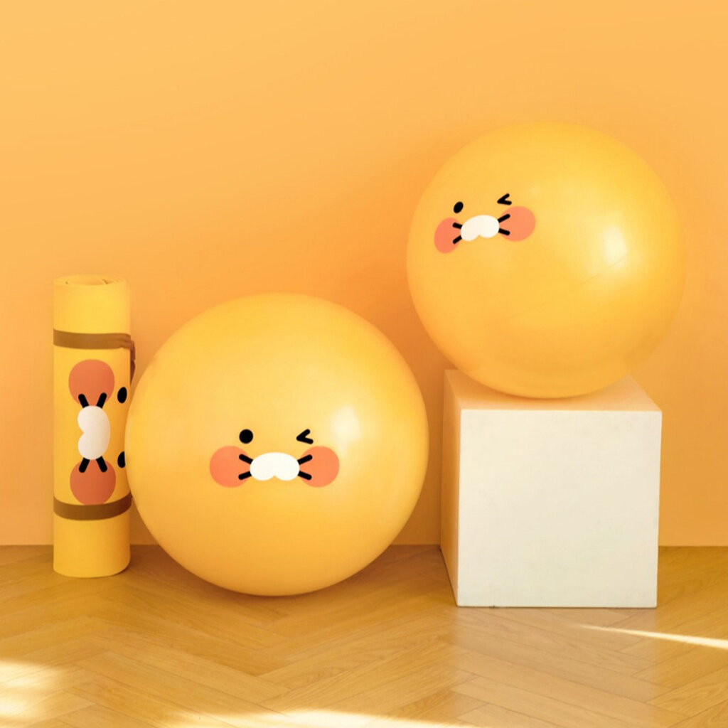 🛒พร้อมส่ง KAKAO FRIENDS Choonsik Gym Ball บอลออกกำลังกายชุนซิก บอลโยคะ