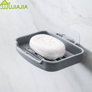 จูเจีย ติดผนังท่อระบายน้ํากล่องสบู่ผนังหมัดฟรีที่วางสบู่ห้อง…