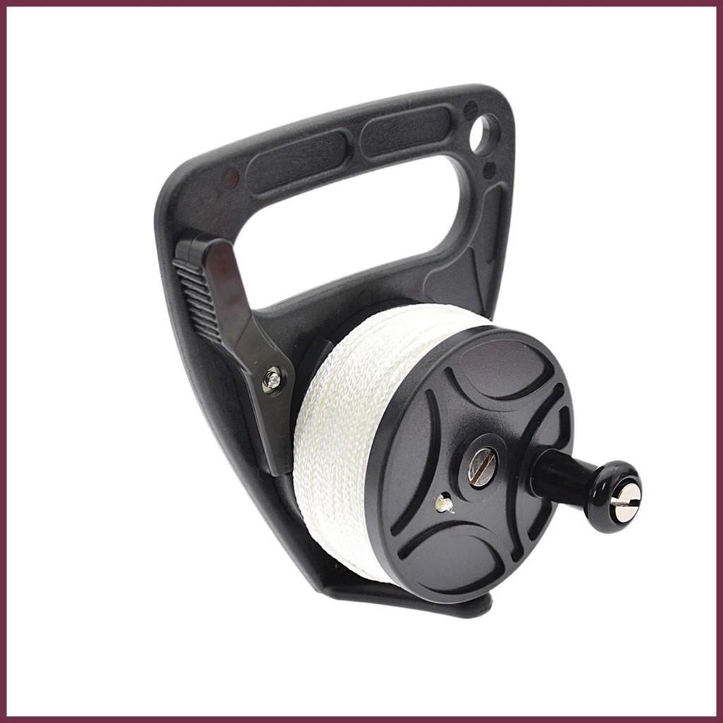 ดําน้ํา Smb Kayaking Spear ตกปลา Smb Scuba Dive Reel Kayak Reel การมองเห็นสูง Retractable สายไฟดําน้