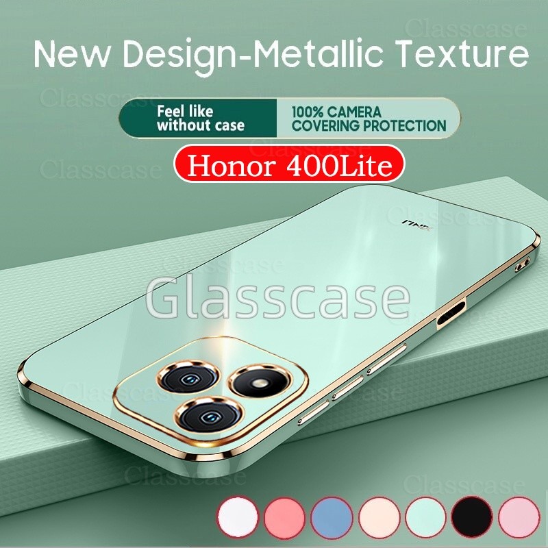 Honor 400lite 2025 สําหรับ Honor 400 pro lite 400pro 400lite Honor400lite Plated Glossy Soft เคสโทรศ