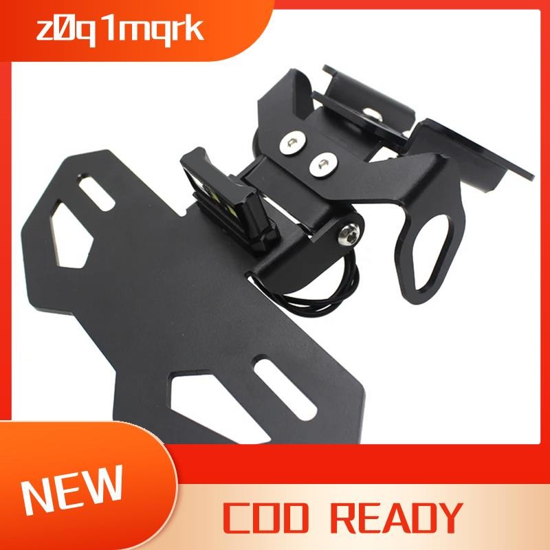 ผู้ถือแผ่นทะเบียนสําหรับ YZF R7 MT07 FZ-07 รถจักรยานยนต์หาง Tidy Eliminator หมายเลขใบอนุญาต LED กรอบ