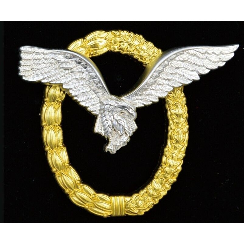 WW1 WW2 German Hans 57 ชื่อการตรวจสอบนักบินเหรียญสังเกต