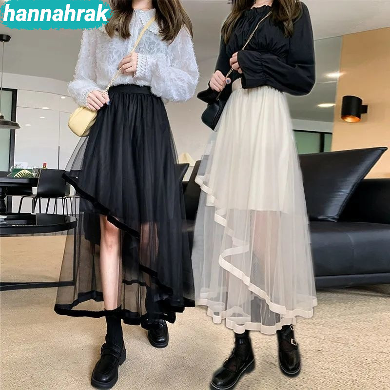 (ส่งจากกรุงเทพฯ)เดรสผู้หญิง กระโปรงเอวยางยืด แต่งระบายลูกไม้ มีซับใน ดีเทลเว้าหน้า ชั้นสูงเรียบง่ายเดรสออกงานหรูๆ เกาหลี