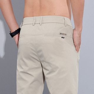 เอร์เชนชิ กางเกงลําลองแบบบางสําหรับฤดูร้อนของผู้ชายทรงตรงสวม…