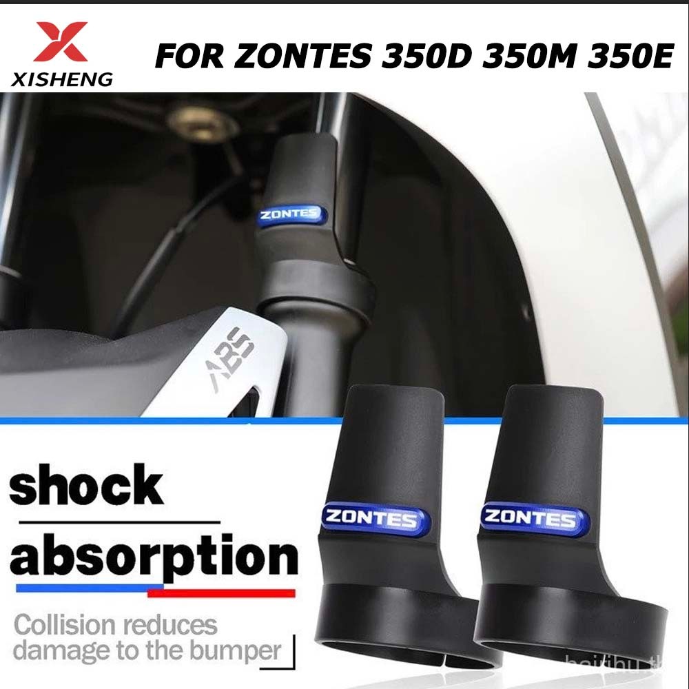 สําหรับ Zontes 350d 350m 350e อุปกรณ์เสริมรถจักรยานยนต์โช้คอัพตกแต่งโช้คอัพฝาครอบป้องกัน