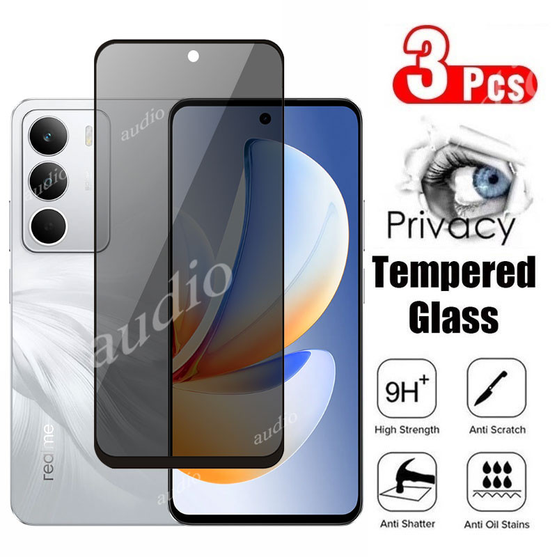 Realme c71 4G ความเป็นส่วนตัวป้องกันหน้าจอกระจกนิรภัยป้องกันฟิล์มสําหรับ realme c71 realmeC71 4G 202