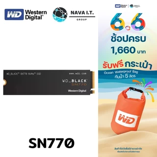 🛵มีส่งด่วน💨 WD SSD BLACK SN770 250 I 500GB I 1TB I 2TB NVME SSD PCIE 4/NVME M.2 2280 ประกัน 5 ปี