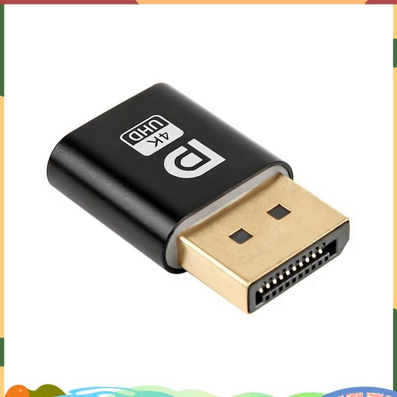 Super 4K Displayport Dummy Plug DP Virtual Display Adapter สําหรับ PC กราฟิกการ์ด