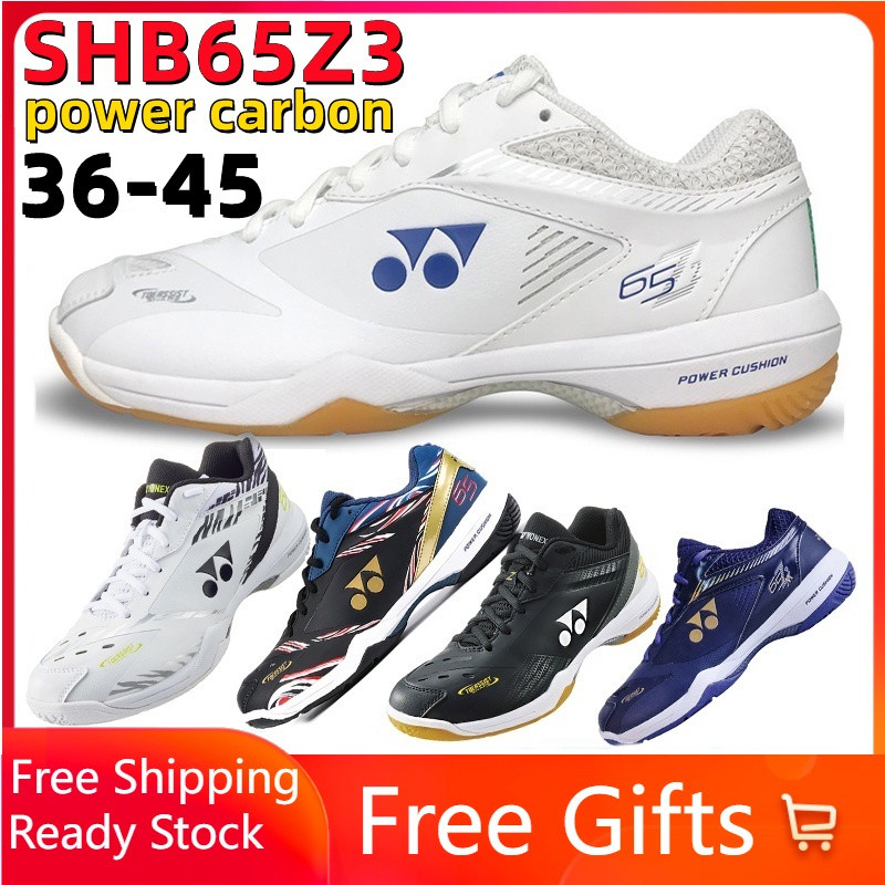 Yonex SHB65Z3 75th Anniversary รองเท้าแบดมินตันลำลองแฟชั่นสำหรับผู้ชายผู้หญิง White Tiger
