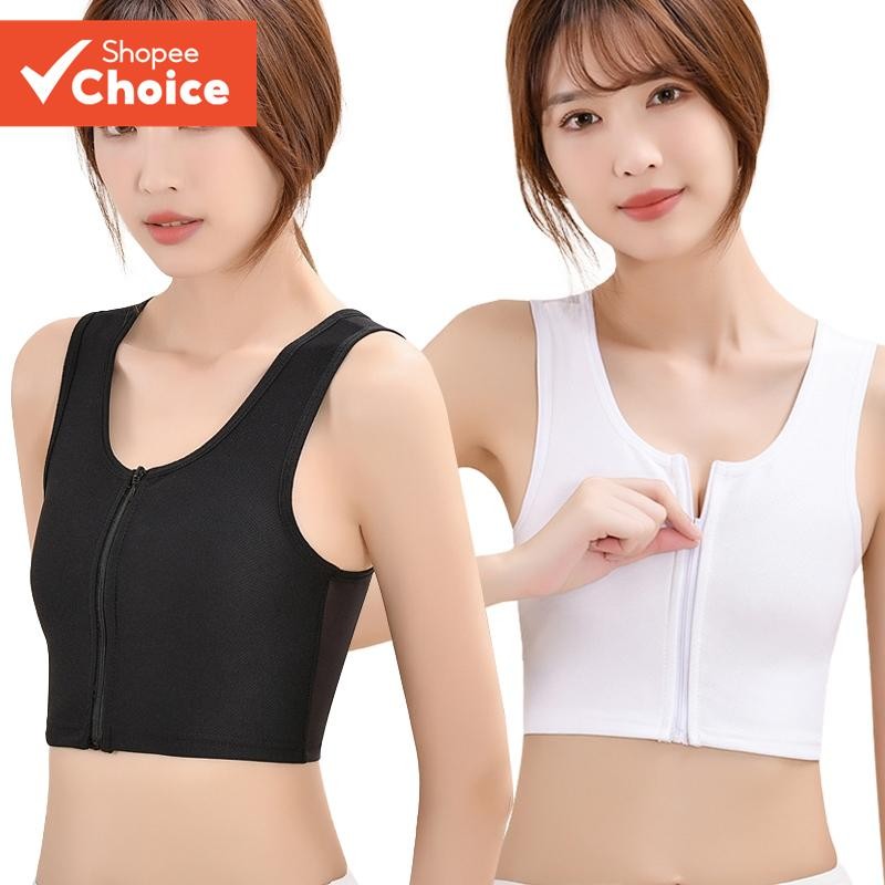 Breathable Breast Binder ผ้าพันแผลหน้าอก Binder เสื้อกั๊กเสื้อกล้าม Binder Corset Shaper