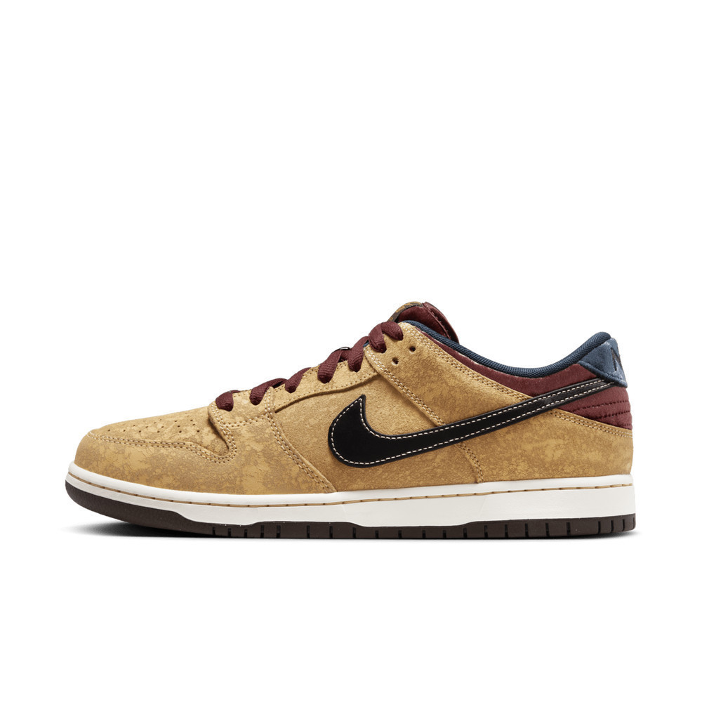 2025 Nike SB Dunk Low Pro "City of Cinema/Celetial Gold" FZ1278-200 ใหม่