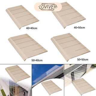 LOVIVER กันสาดหน้าต่างหลังคาประตูฝนหิมะแสงแดดป้องกันที่ทันสม…