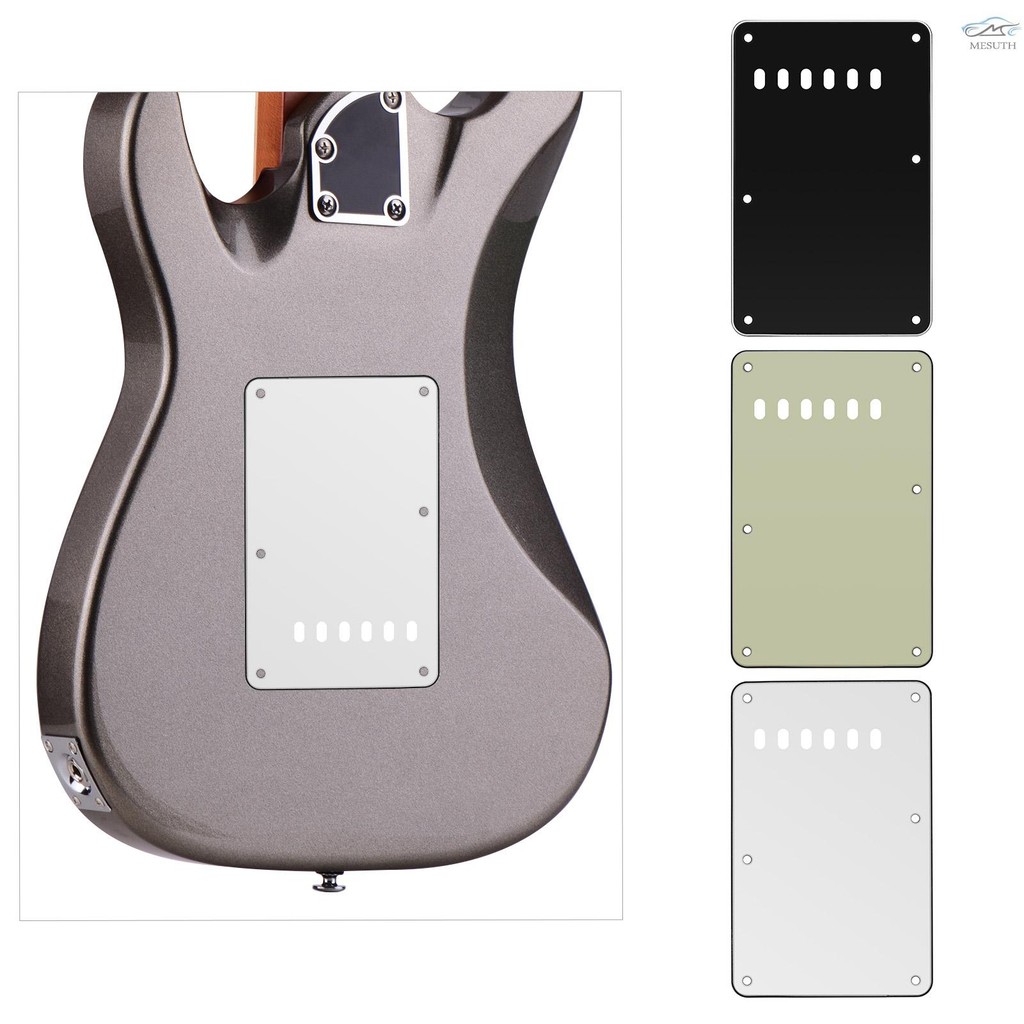 จัดส่งรวดเร็ว 6 หลุม 3 ชั้นกีตาร์ Backplate Tremolo ฝาหลังสําหรับกีตาร์ไฟฟ้า ST - รูปที่ 6